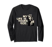 Fede in Gesù La mia vita data a Dio Cristo vive Maglia a Manica