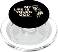 Fede in Gesù La mia vita data a Dio Cristo vive PopSockets PopGrip per MagSafe