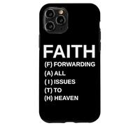 Fede Inoltro Tutte Le Questioni Al Cielo Arte Cristiana Gesù Custodia per iPhone 11 Pro