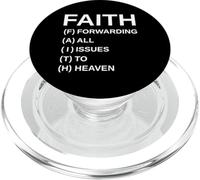 Fede Inoltro Tutte Le Questioni Al Cielo Arte Cristiana Gesù PopSockets PopGrip per MagSafe