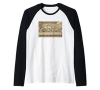Fede - L'Ultima Cena di Gesù Maglia con Maniche Raglan