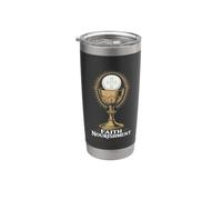 Fede Nutrimento Eucaristia Calice Bicchiere termico in acciaio inox doppia parete