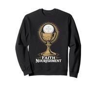 Fede Nutrimento Eucaristia Calice Felpa
