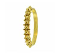 Fede sarda filigrana oro giallo 18 kt anello artigianale GIOIELLO SARDEGNA