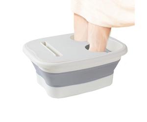 Fede Soaking Tob - Bacino Spa Per Bagno Pieghevole Portatile, Secchio Di Massaggi Ergonomici | Pedicure Campeggio Campeggio Comfort, Cura Della Terapia Curativa, Profondo Durevole Leggero, Ri