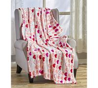 Fede, speranza, amore, arredamento per la casa. Amor Eterno, Be Mine Love Collection, coperta ultra morbida a forma di cuore per San Valentino (5