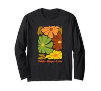 Fede Speranza Amore Fede Cristiana Gesù Cristo Maglia a Manica