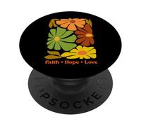 Fede Speranza Amore Fede Cristiana Gesù Cristo PopSockets PopGrip Adesivo