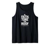 Fede strappato il tetto Luke 5 Bold Christian Inspirational Canotta