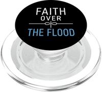 Fede sul diluvio Credente cristiano PopSockets PopGrip per MagSafe