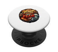 Fede sulla paura Cristiana religiosa PopSockets PopGrip Adesivo