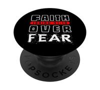 Fede sulla paura Isaia 41:10 PopSockets PopGrip Adesivo