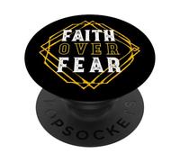 Fede sulla paura Isaia 41 PopSockets PopGrip Adesivo