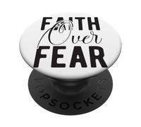 Fede sulla paura Messaggio motivazionale motivazione PopSockets PopGrip Adesivo