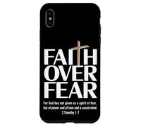 Fede sulla paura: perché Dio non ci ha dato uno spirito di paura Custodia per iPhone XS Max