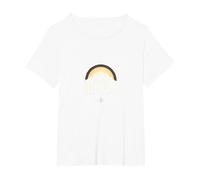 Fede sulla Paura Uomini | Non temere, Credi Solo Inspirational Maglietta, Donna Plus-Size, Bianco, 1X