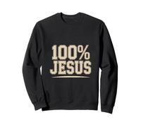 Fedele Cristiano 100% Gesù Spiritualità Felpa