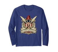 Fedele Opposizione dal 1776 Liberty cap Shield Crest Maglia a Manica