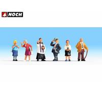 Fedeli 6 personaggi HO NH15577 - noch modellismo
