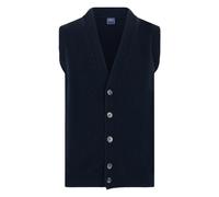 Fedeli - Cardigan Senza Maniche - - Knitwear - Uomo - Blu - L