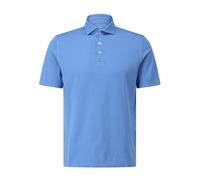 Fedeli, ,Tops ,Uomo ,Blu ,M Polo in Jersey Stile Classico