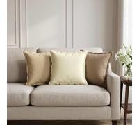 Federa 2 pz HOUTEN Crema 35 x 35 cm Poliestere