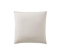 Federa Bicolore Cotone Bons Jours, Beige, 65x65 cm, Essix