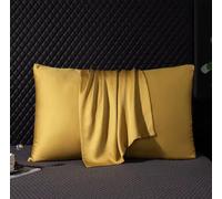 Federa Cuscino 100% Seta di Gelso Naturale Vera Seta Proteggi Pelle e Capelli