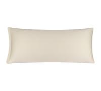 federa cuscino coprire Cerniera 100% fiocco lungo Cotone 300TC 1Pz, 20x48 Beige