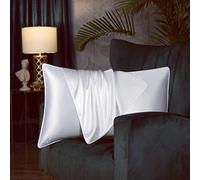 Federa di lusso in seta di gelso su entrambi i lati, morbida e traspirante, evita le rughe del viso, con cerniera nascosta, 1 pezzo/confezione da 100% pura seta naturale