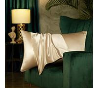 Federa di lusso in seta di gelso su entrambi i lati, morbida, traspirante, evita le rughe del viso,1 pezzo/confezione da 100% pura seta naturale