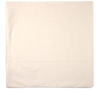 Federa di percalle biologico 40x40cm, con cerniera. Per il riempire cuscino con riempimente naturale (federa de cuscino vuota)
