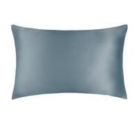 Federa Guanciale Cuscino Letto 100% Seta Chiusura Zip In Tinta Unita