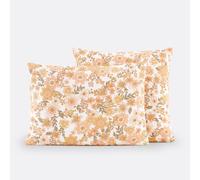 Federa in cotone/lino lavato, Rosemary Multicolore 50 x 70 cm