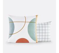 Federa in cotone, Melbourne Marrone 50 x 70 cm