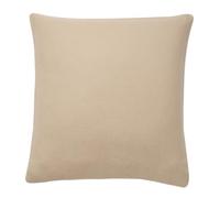 Federa in flanella di cotone Chambray, 65 x 65 cm, tinta unita, colore: Bianco