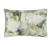 Federa in percalle di cotone, con fiori di giorno Celadon, 50 x 75 cm, design Guild