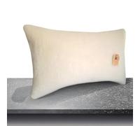 Federa in Pura LANA Vergine MERINOS Copriguanciale Cuscino Letto Made in Italy