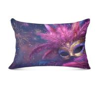 Federa Maschera di Carnevale Moderna Throw Pillowcase Non Sbiadisce Cuscino Casi per Casa Decoro Home Bedroom S