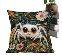 Federa per cuscino - 45 x 45 cm stampa floreale peluche | Cuscini per divano - Cuscini decorativi per la casa, camera da , divano, divano, camera dei bambini, ufficio, fattoria, patio, balcone
