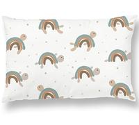 Federa Per Cuscino Bambino 33x45 In Cotone Oeko-tex - Copricuscino Morbido E Confortevole - Federa Cuscino Piccolo Rettangolare - Federa Antiacaro Antisoffoco