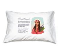 Federa per cuscino con preghiera Santa Filomena