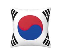 Federa per cuscino con stampa bandiera della Repubblica di Corea, per tutte le stagioni