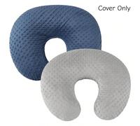 Federa per cuscino da allattamento a pois, federa per cuscino da allattamento, ultra morbida compatibile con il cuscino Boppy, cuscino standard per bambino maschio e femmina, articoli essenziali per b