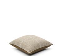 Federa per cuscino da pavimento Nalian 100% PET a quadri beige 70 x 70 cm