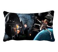 Federa per cuscino di fantascienza spaziale Star Wars Spaceship (76 cm x 50 cm)