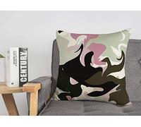 Federa per cuscino Federa colorata Marmo Colori Matrimoni Menu Compleanno in astratto Architettura Macchia Camouflage Lino accogliente Copricuscino decorativo quadrato per divano letto 18