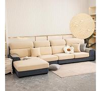 Federa per cuscino flessibile per divano, impermeabile ed elastica, varie dimensioni, multicolore (rosa chaise longue 160 - 190 cm), perfetto per la protezione e lo stile del divano