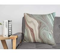 Federa per cuscino grigio architettura inchiostro grigio marmo mano astratto interno spiaggia bellissimo nero vecchio ceramica primo piano accogliente lino quadrato decorativo federe per divano lett