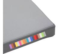 Federa per cuscino impermeabile per uso interno ed esterno, antiscivolo, per sedie a 2 o 3 posti, perfetta per patio, divano, giardino e veranda